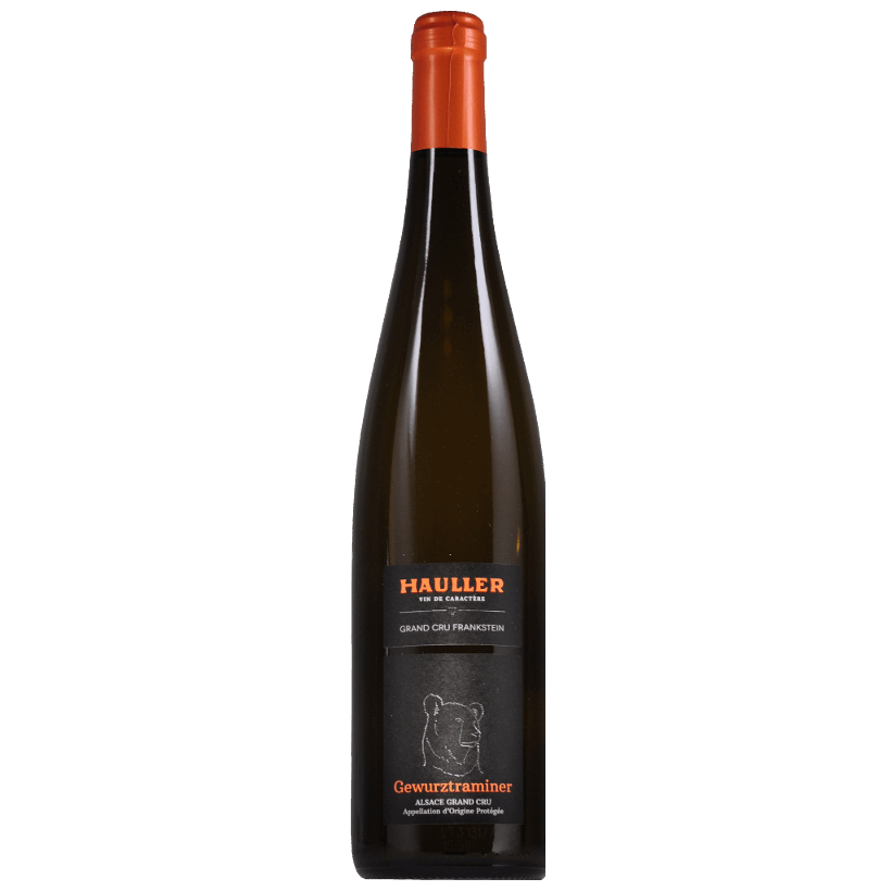 Gewurztraminer grand cru Frankstein Alsace Maison Hauller gamme Grands crus